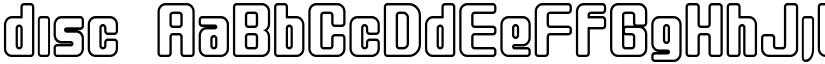 disc font