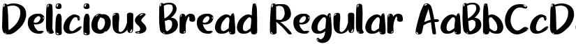 Delicious Bread Regular font