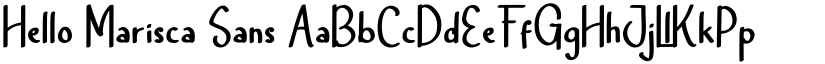 Hello Marisca Sans font