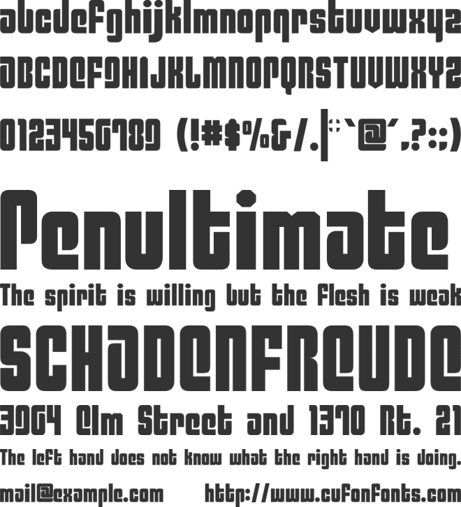 Philadelphia font preview