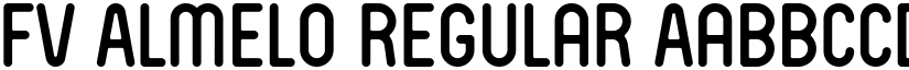 FV Almelo Regular font