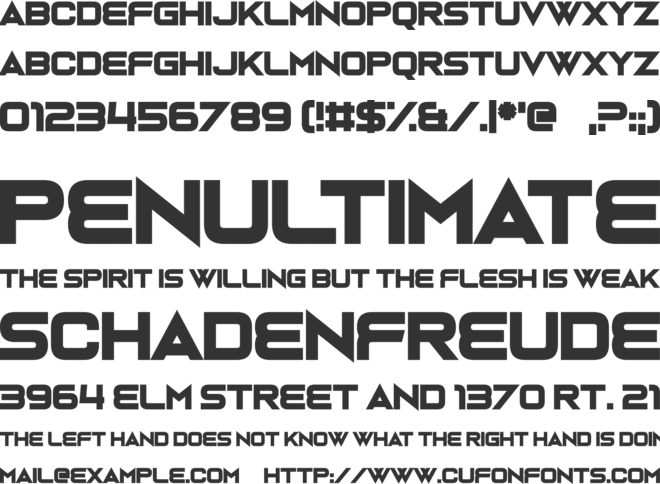 Bonk Robbers font preview