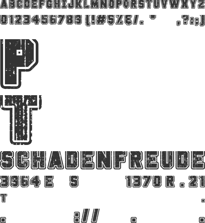 Campus Riot font preview