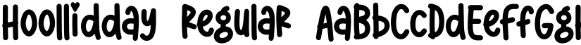 Hoollidday font download