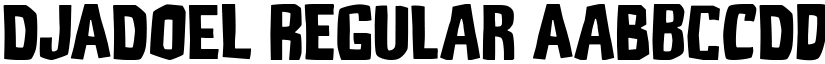 DJADOEL Regular font