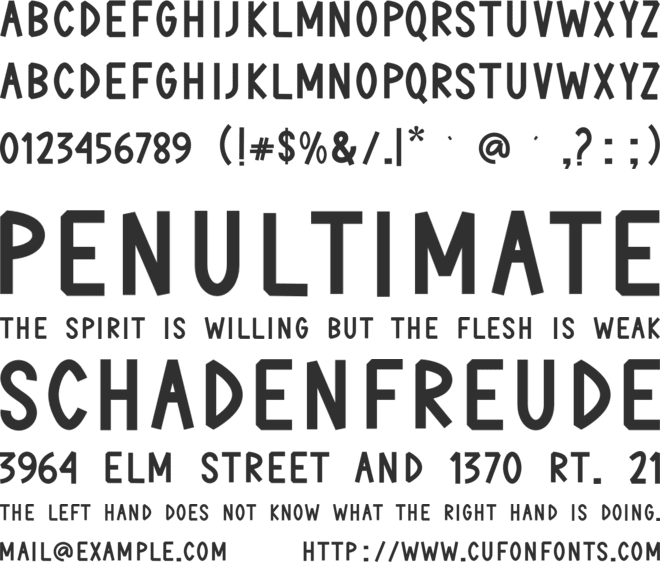 Thankful Hearts font preview