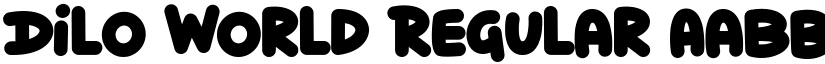 Dilo World Regular font