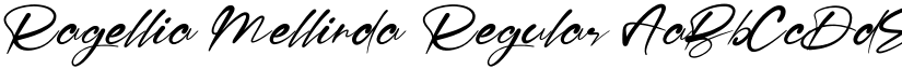 Ragellia Mellinda Regular font