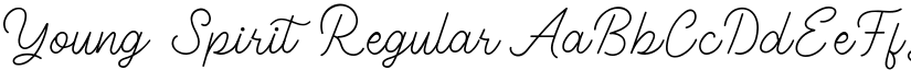 Young Spirit font download