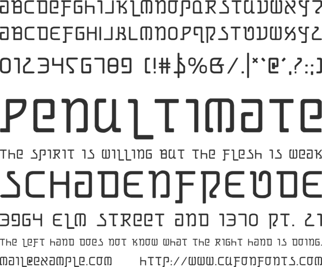 Grimlord font preview
