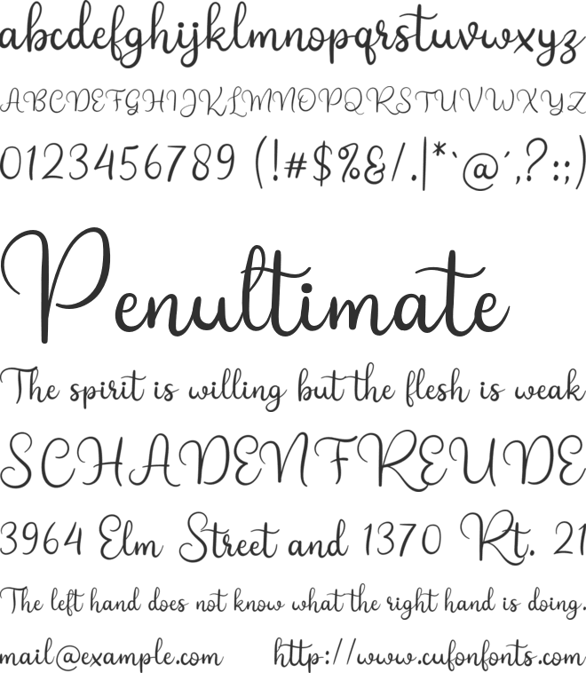 Bright Star Dafont font preview