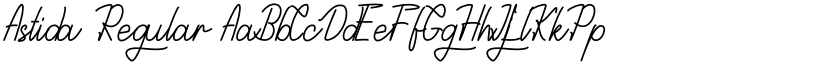 Astida font download