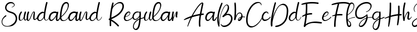 Sundaland Regular font