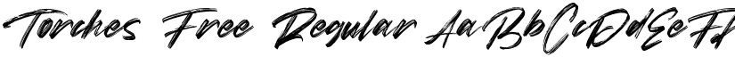 Torches Free Regular font