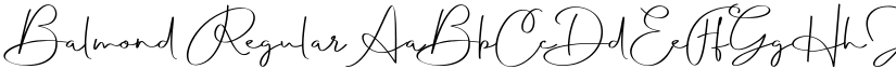 Balmond font download