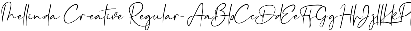 Mellinda Creative Regular font
