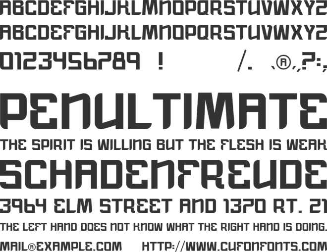 VTKS Morning Rain font preview