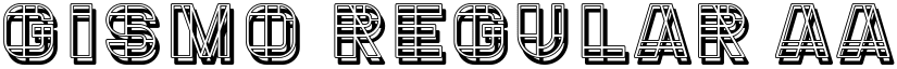 Gismo Regular font