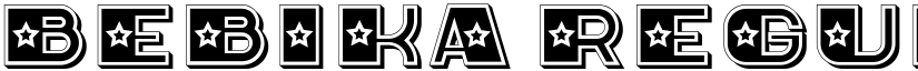 Bebika font download