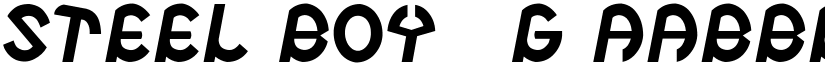 Steel Boy__G font