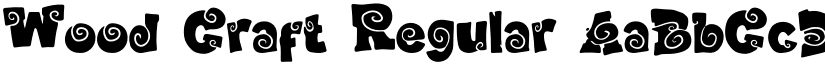 Wood Craft Regular font