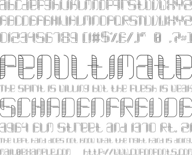 LIMBISYOR font preview