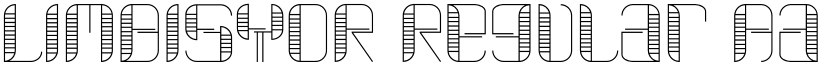 LIMBISYOR Regular font