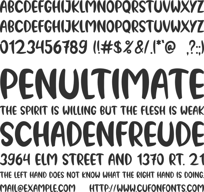 HALLOWEN HAUNTED font preview
