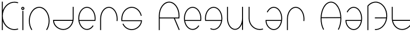 Kinders font download