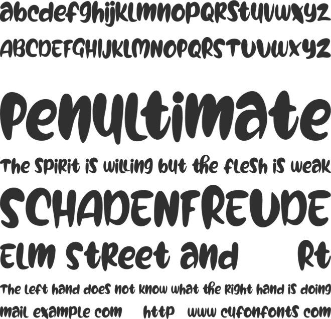 Holife FREE font preview