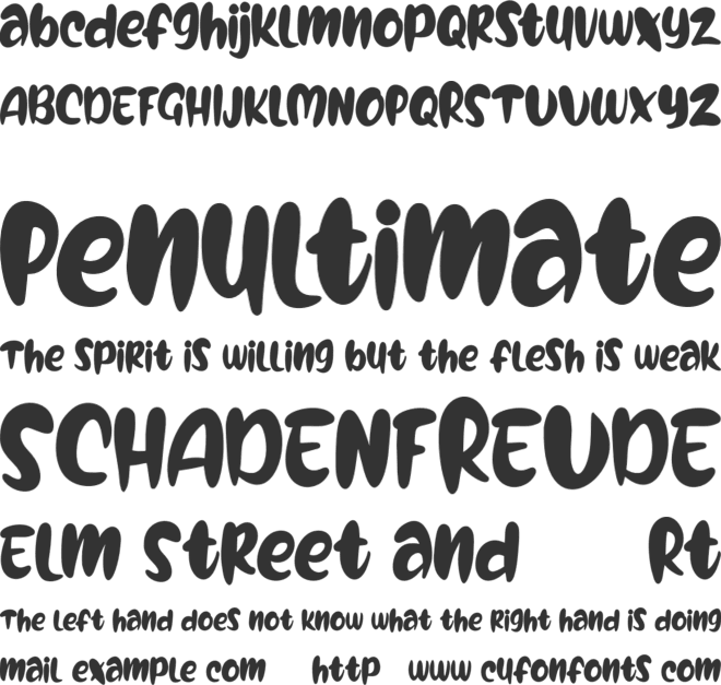 Holife FREE font preview