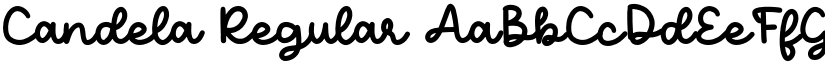 Candela Regular font
