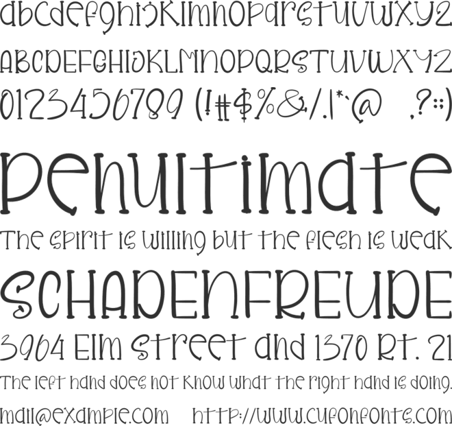 Rose Beauty font preview