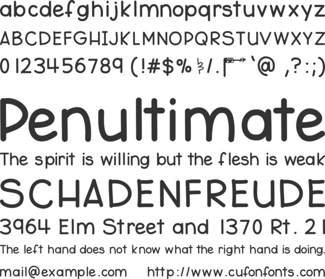 profeshhh font preview
