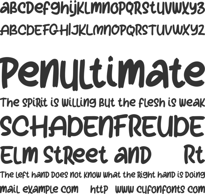 Falose FREE font preview