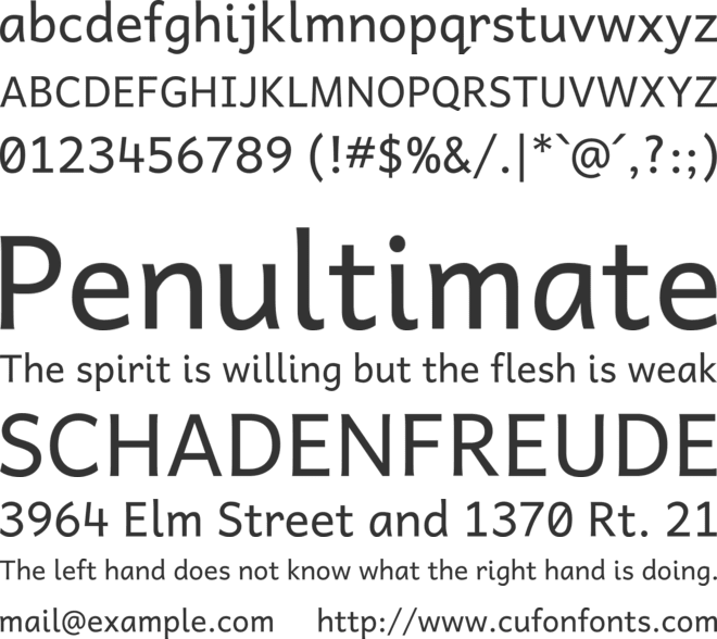 Bart Ganzel font preview