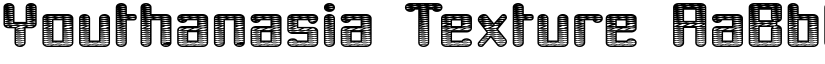Youthanasia Texture font