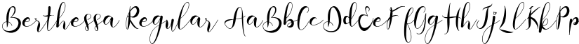 Berthessa font download