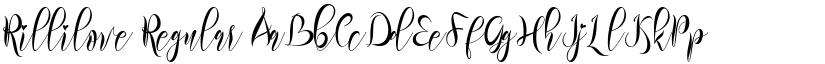 Rillilove font download