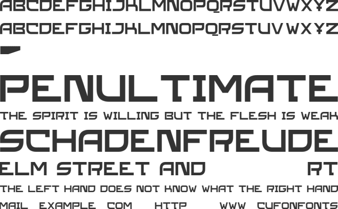 SL Panzerkardinal font preview
