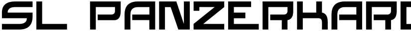 SL Panzerkardinal font
