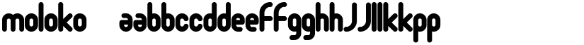 Moloko font