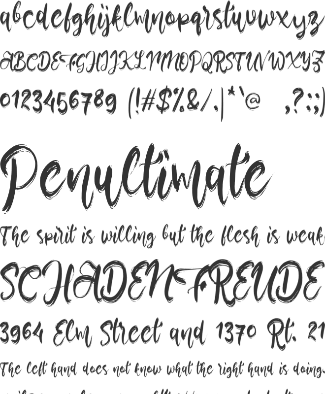 a Alonia font preview