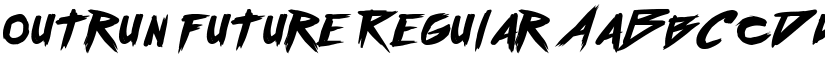 outrun future Regular font