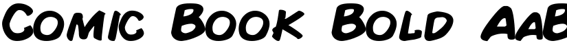Comic Book Bold font