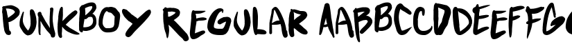 Punkboy Regular font