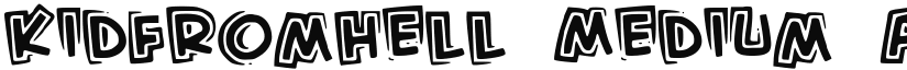 KidFromHell font download