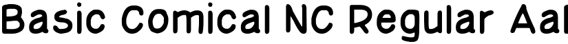 Basic Comical NC Regular font