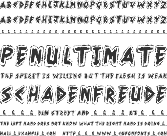 Kahuna Island font preview