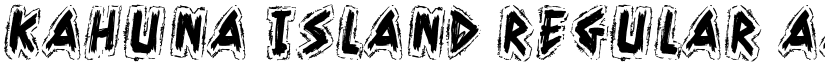 Kahuna Island Regular font